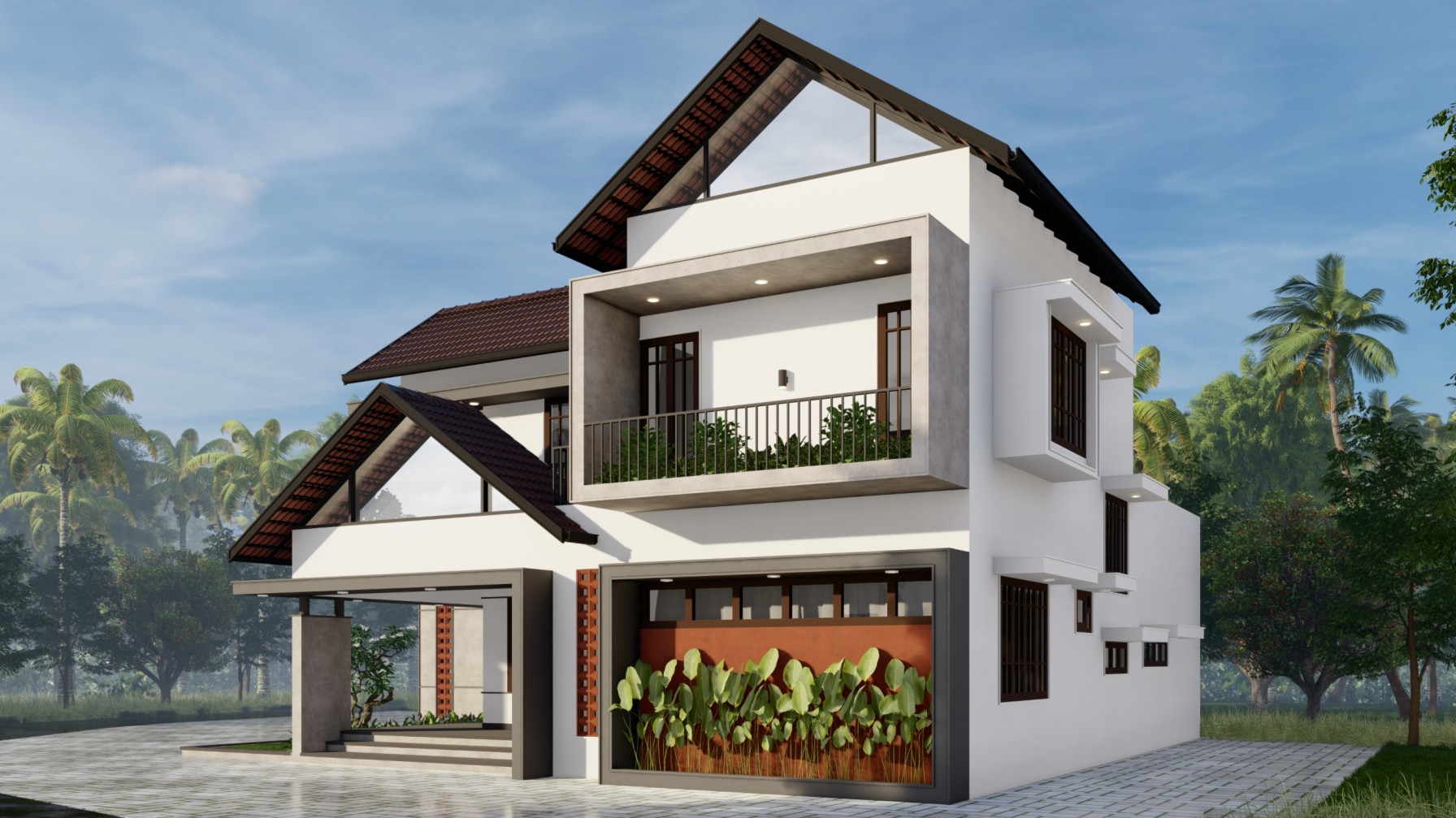 Modern Malabar Residence
